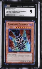 Darklord Superbia *CGC 9* LC02-EN005 *Ultra Rare* 2011 * Yugioh