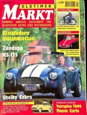4) Oldtimer Markt 05/1995 - Zündapp KS 125 mit 17PS  - NSU Sportmax 250 in eine