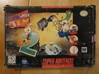 Earthworm Jim 2 (Super Nintendo) SNES WORKS! With Box and Manual