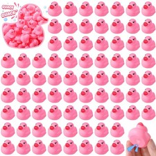 200 Mini Rubber Ducks Bulk for Baby Showers, Parties, Prizes, and Decor