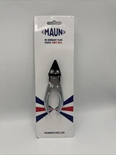 MAUN PARALLEL PLIER 5" (125mm) FLAT NOSE SMOOTH JAWS 4870-125