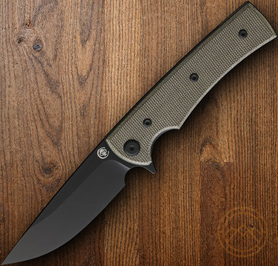 Chaves Knives Liberation Folding Knife 3.25'' Elmax Steel Blade Micarta Handle