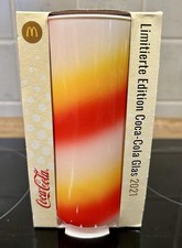 McDonalds limitierte Edition Coca Cola Glas 2021 neu - Jubil&auml;ums  Design