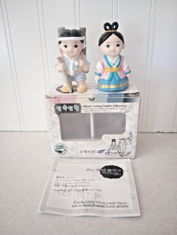 KOREAN LOVING COUPLES COLLECTIONS "THE FAIRY AND THE WOOD CUTTER"