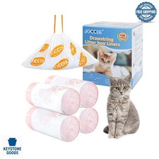 Universal Cat Litter Box Liners - 100 Count, Heavy Duty, Leak-Proof, Unscented