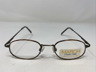 Modern Optical PUMPKIN BROWN 42-16-125 Metal Full Rim Eyeglasses Frame SK45