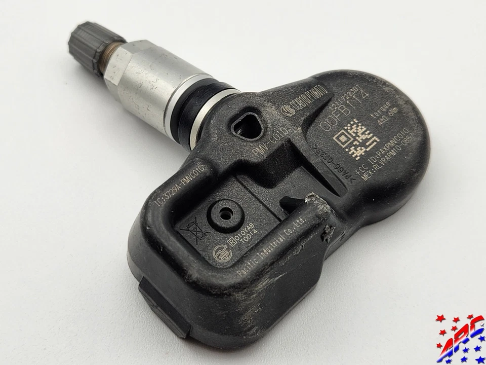 Sensor de presión de neumáticos TPMS genuino OEM Toyota Lexus Scion 42607-06020 *BLEMA* Foto 2 de 2