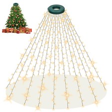 Christmas Tree Lights, 400LED 16 Lines Christmas Lights for Tree 8 Modes for 6ft