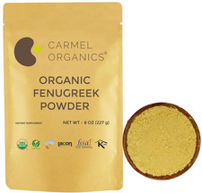 Fenugreek Methi Seeds Powder, 8 Ounce or 0.5 Lbs Pack of 1  USDA Certified