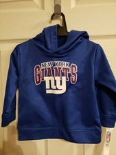 NFL Team Apparel New York Giants Kids Hoodie NWT 12M Infant