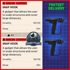 🎮 ARC RAIDERS -  SNAP HOOK BLUEPRINT - ALL PLATFORMS - Fast Delivery 🚀