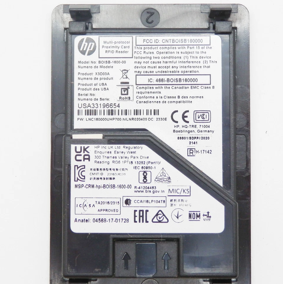 HP Universal USB RF Proximity Card Reader X3D03A - Image 3 of 3