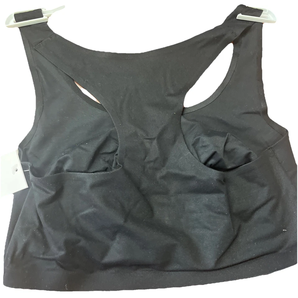 Auden So Soft Pull Over Wire Free Scoop Neck Bralette Black Size M 2pack - Image 3 of 4