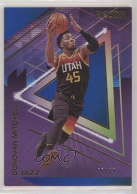 2020-21 Panini Recon Holo Blue 49/99 Donovan Mitchell #14 0i7f