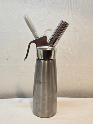 iSi 0801 0.5L STAINLESS STEEL CREAM SIPHON; AUSTRIA