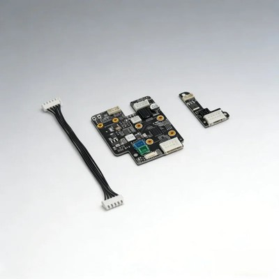 original QIDI Plus 4 adapter board (front and rear connection lines)
