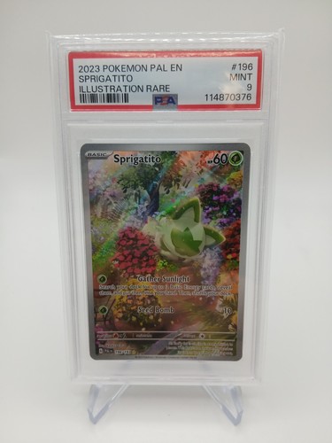 Sprigatito graded PSA 9 for sale on eBay