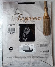 Trasparenze Monet Tights in BLACK 15 denier Size 1-2 (S-M)  Nice 2CU BLACK  BNIP