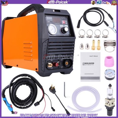 50A HF Plasma Cutter 110V/220V Non-Touch Pilot Arc 2T/4T Cutting Machine 30mm