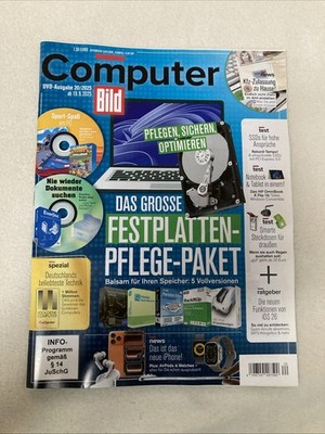 Computer Bild DVD 20/2025 - Festplatten Pflege Paket  Neu Ungelesen 