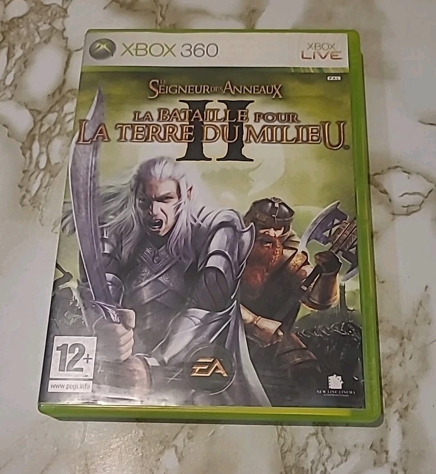Jeu Xbox 360 - Le Seigneur Des Anneaux : La Bataille Pour La Terre Du Milieu 2 - Version FR PAL