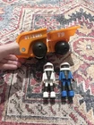 Vintage 1982 Playmobil Space Lyra Lunar Rover & Set Of 2 Astronauts