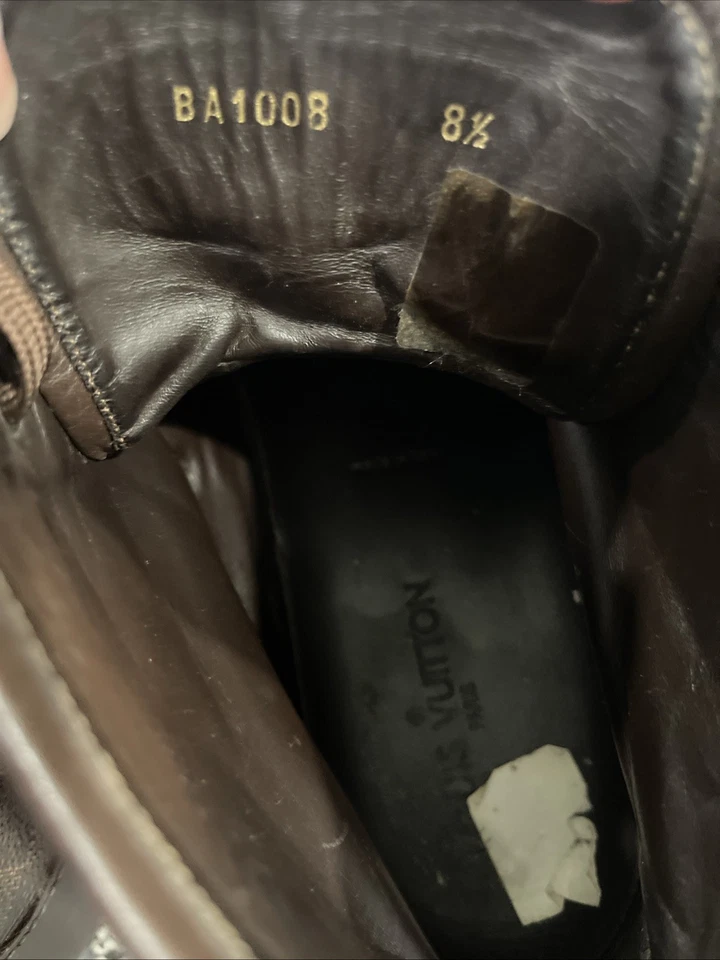 Zapatillas Hombre Louis Vuitton BA1008 8 1/2 Foto 3 de 4