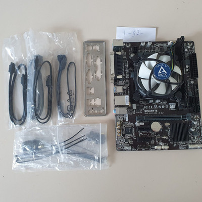 Gigabyte GA-H110M-DS2 + i5-6500 @3.20GHz + 4GB RAM