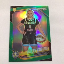 2025 Panini WNBA Prizm Hailey Van Lith #139 Green Prizm