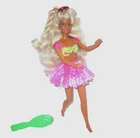 Vintage 1990 Hawaiian Fun Barbie Doll Bikini Hula Skirt Sunglasses #5940 Mattel