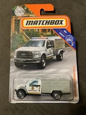 Matchbox '10 Ford Animal Control Truck 81/100 White