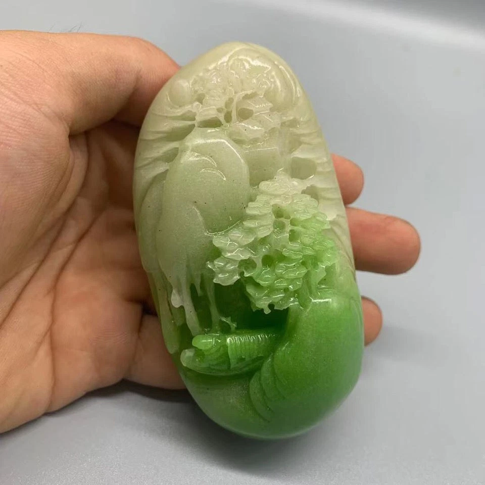中国风玉石雕像、雕像| eBay