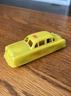 Vintage Collectable Thomas Toy Car #1-183 Yellow Taxi Plastic VHTF — photo 1