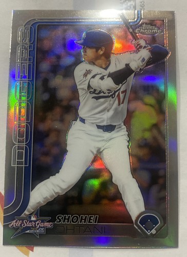 2025 Topps Chrome Update Shohei Ohtani All Star Game Refractor #ASGC-18 Dodgers