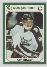1990 Collegiate Collection Michigan State Spartans Promos Kip Miller #10 0q3
