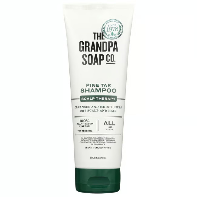 Шампунь Grandpa Soap Co. с сосновой смолой, 8 жидких унций жидкости