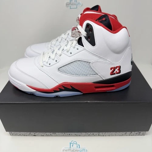 Size 11.5 - Air Jordan 5 Retro 2025 Fire Red HQ7978-101