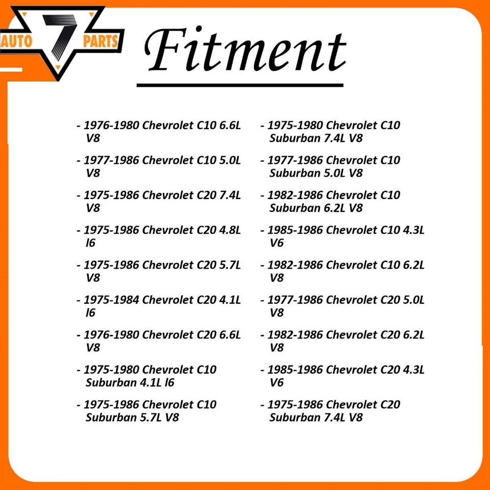Amortiguadores traseros delanteros KYB OE para Chevrolet C10 1975 1976 1977 1978 1979 Foto 3 de 4