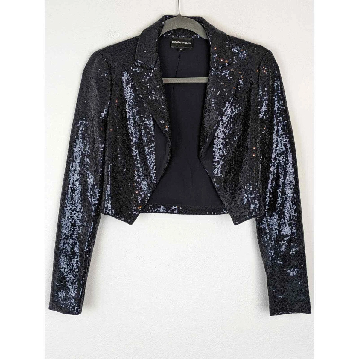 Armani sequin clearance jacket