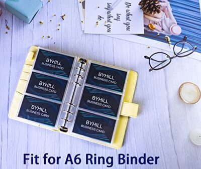40 Pack 240 Pockets A6 Binder Business Card Sleeves, Ultra 40 Pack Sleeves  | eBay