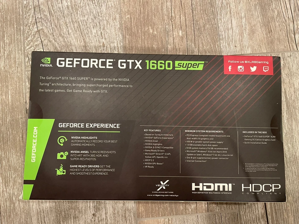 🔥🔥PNY XLR8 GeForce GTX 1660 SUPER 6GB GDDR6 Overclocked Edition Gaming GPU 🔥 - Image 2 of 4