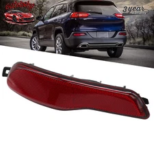 Left Driver For JEEP Cherokee 2014 15 2016-2018 Rear Bumper Reflector Light Lamp