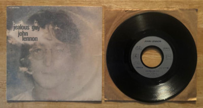 7'' 45 FRENCH SP BEATLES JOHN LENNON JEALOUS GUY