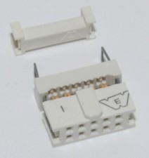IDC Cable End Connector 10 Position Ribbon Cable Mates with 10 Pin PCB Header