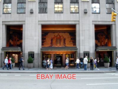 FOTO NEW YORK THE ROCKEFELLER CENTER RKO GEBÄUDE 1270 SIXTH AVENUE NEW YORK.