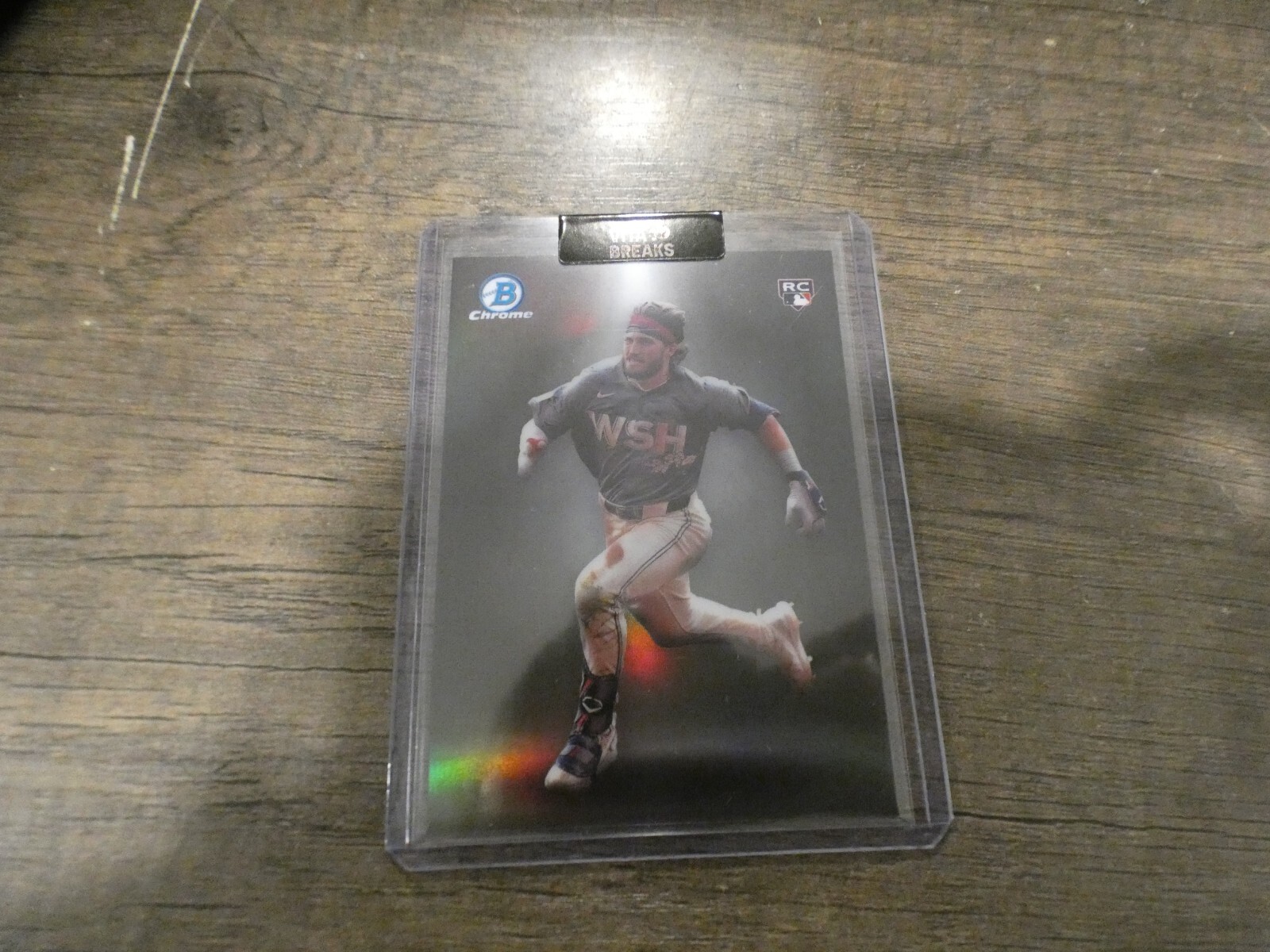 2025 Bowman Dylan Crews Spotlights RC Rookie #BS-1 Washington Nationals Card