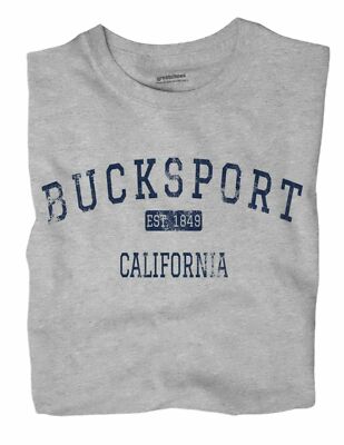 Bucksport California CA T-Shirt EST