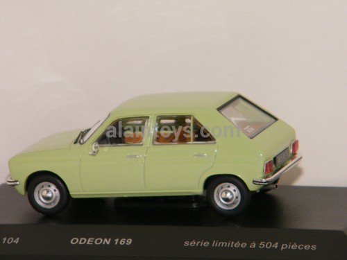 PEUGEOT 104 5 PORTES PISTACHE ODEON 1:43 Réf 169 - Imagen 2 de 4