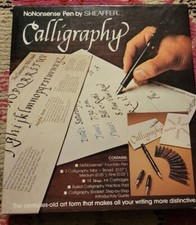 VTG partial kit set NoNonsense Pen by Sheaffer Calligraphy kit fountain pen lot