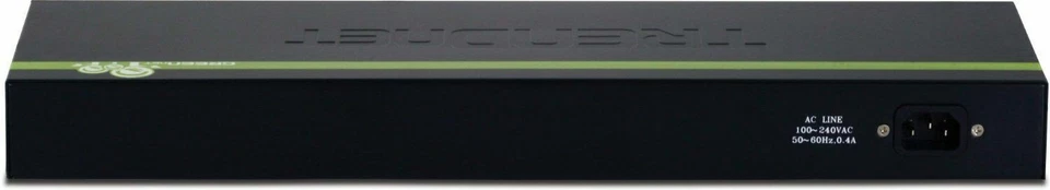 TRENDnet TE100-S16g 16-Port 10/100Mbps GREENnet Metal Unmanaged Ethernet Switch - Image 3 of 3